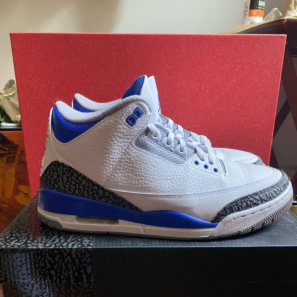 Jordan 3 (Racer Blue) - Picture 2 of 5
